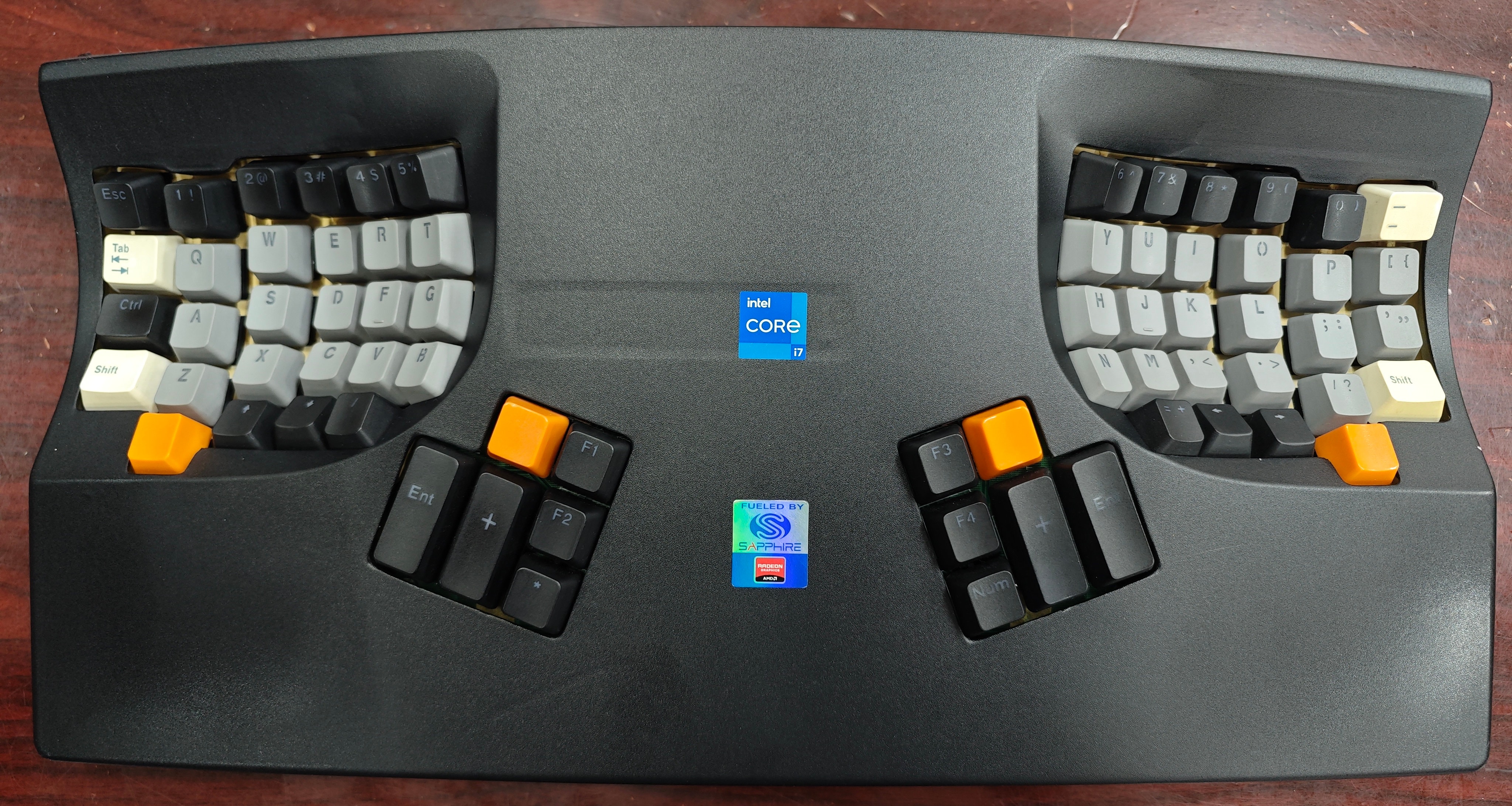 给Kinesis Advantage键盘上QMK、Vial固件