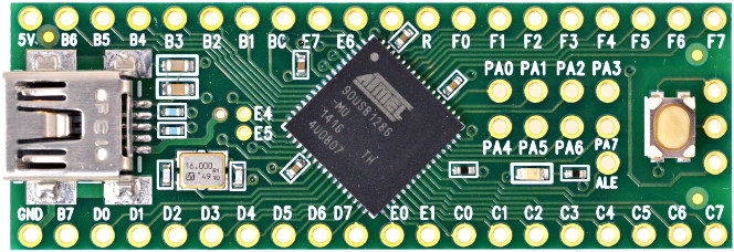 Teensy ++ 2.0 开发板